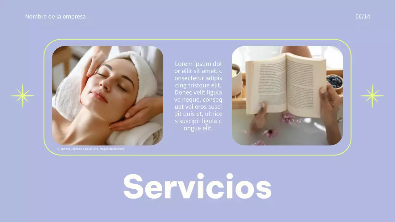 Pink and Blue Trend Colorful Promoción de marca de cosméticos