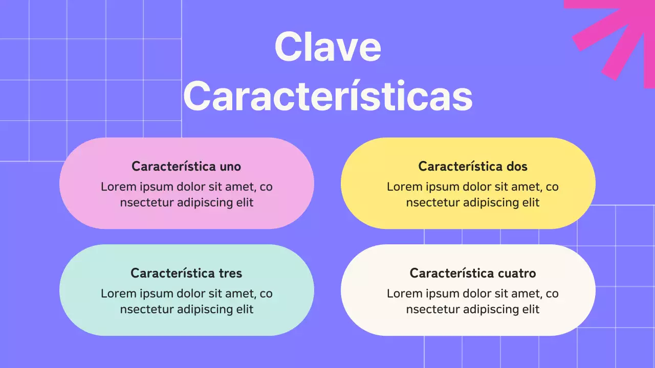 Promoción del curso de gestión estratégica de reuniones en línea geométrico en beige y morado