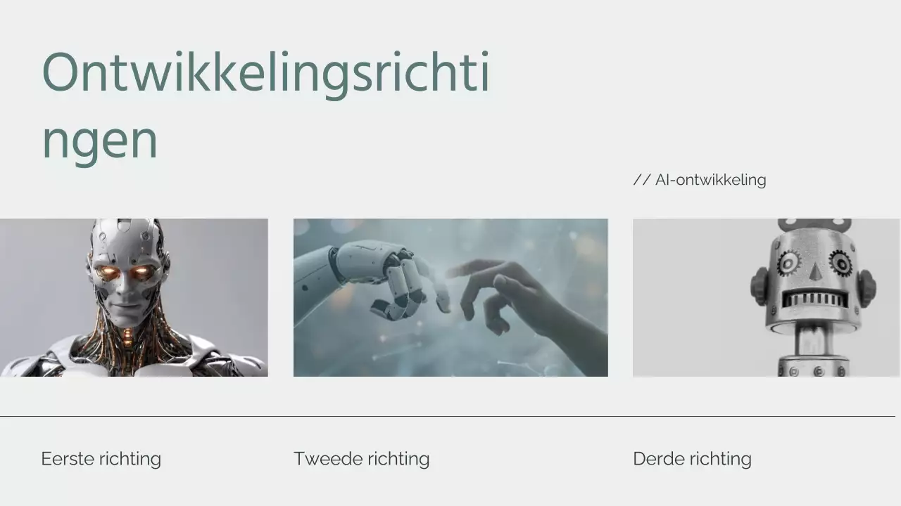 Groen Minimaal Kunstmatige Intelligentie Lesmateriaal