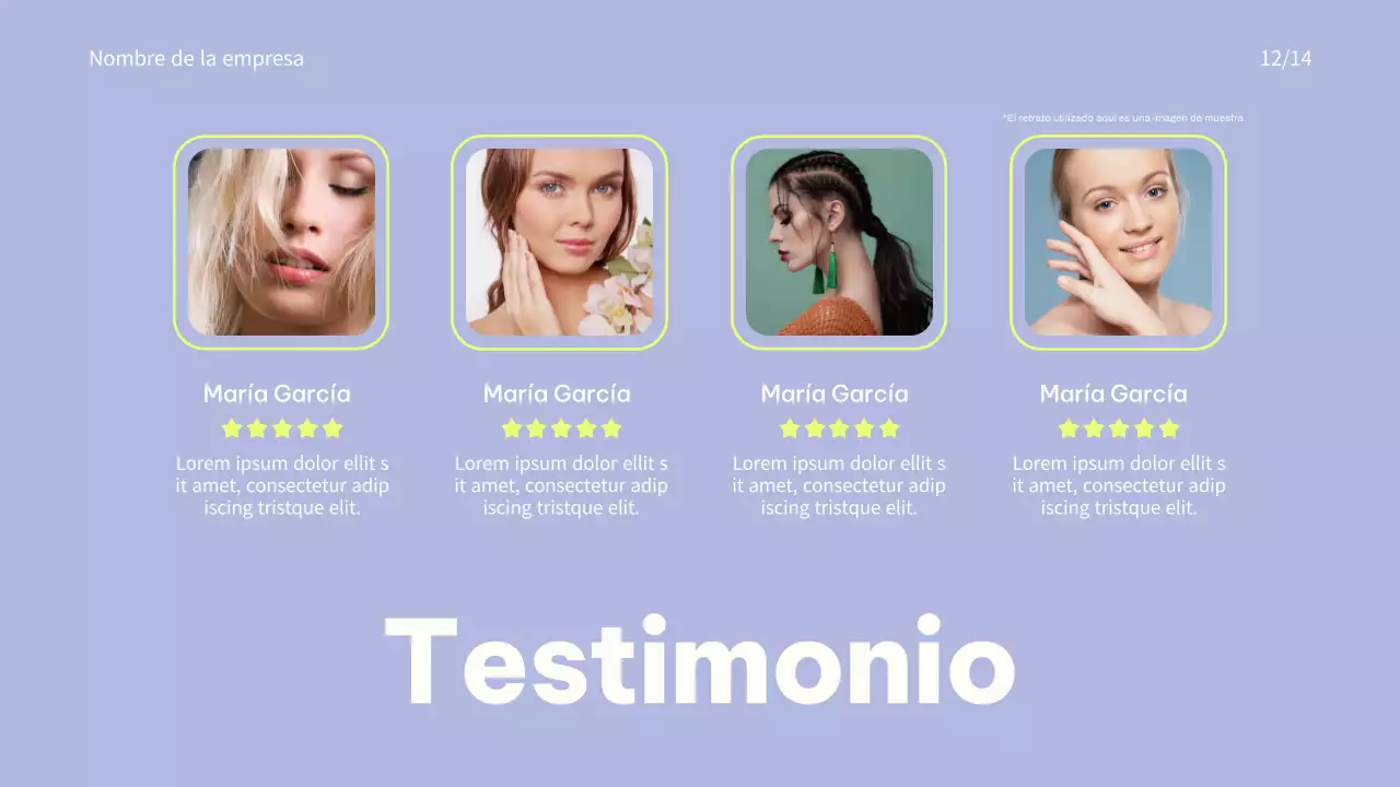 Pink and Blue Trend Colorful Promoción de marca de cosméticos