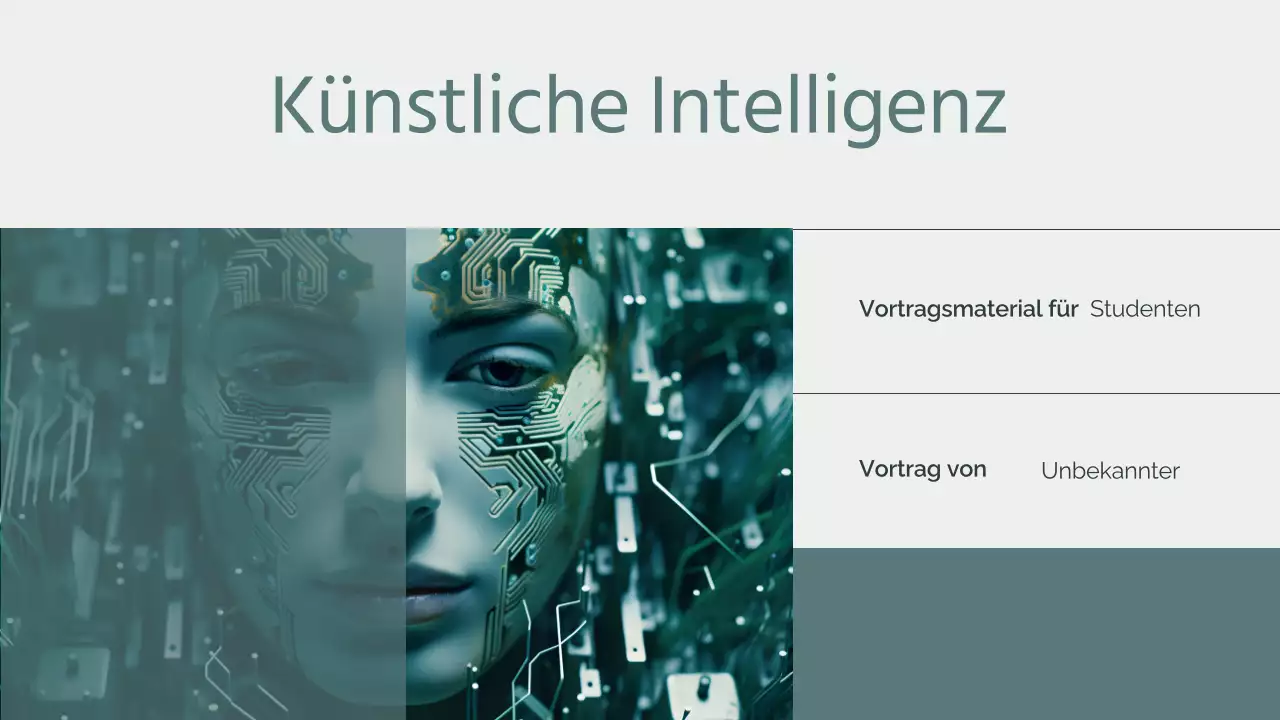 Green Minimal Artificial Intelligence Vorlesungsmaterial