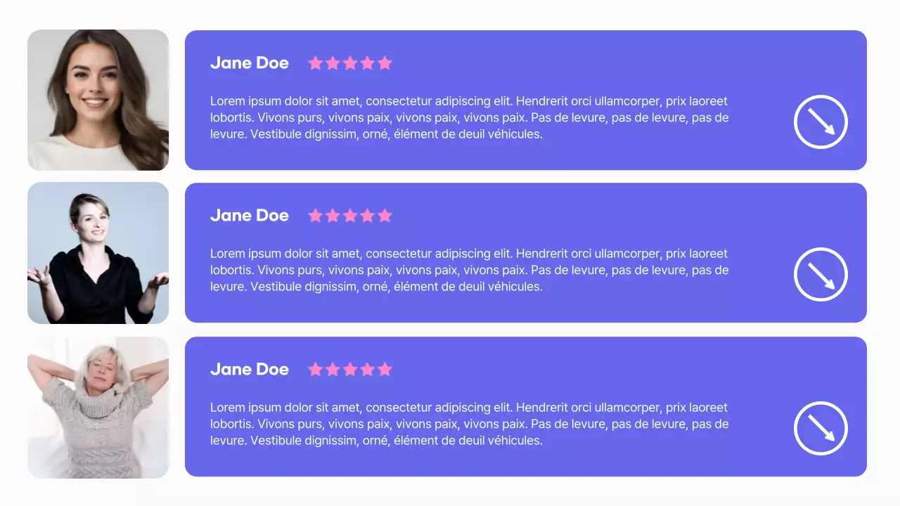 Promotion du cours de graphiste moderne Purple Pink