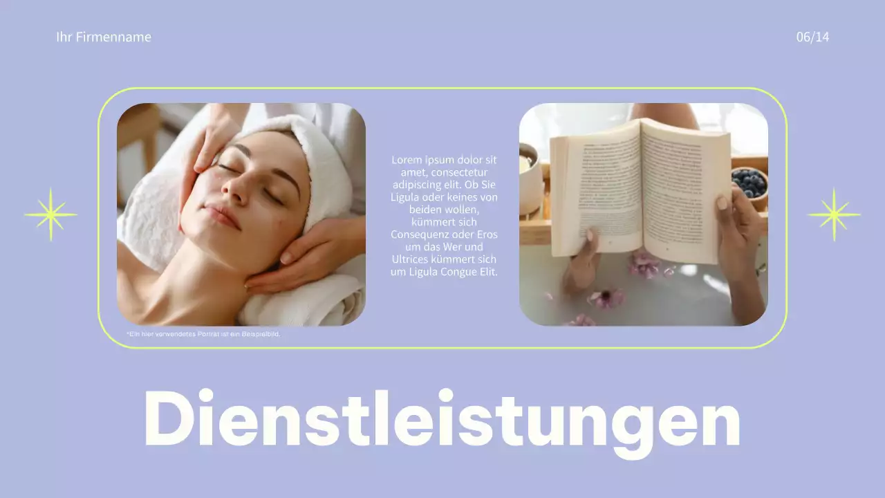 Rosa und Blau Trend bunte Kosmetik Marke Förderung