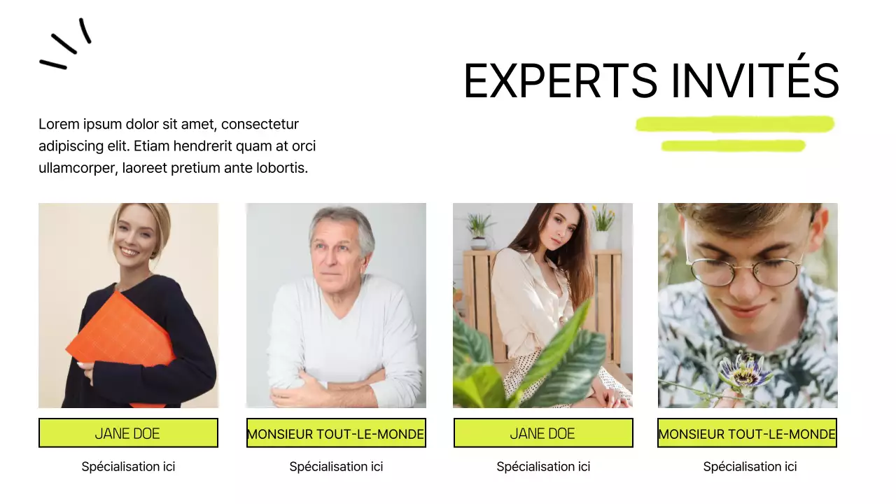 Promotion de cours en ligne moderne blanc et citron vert