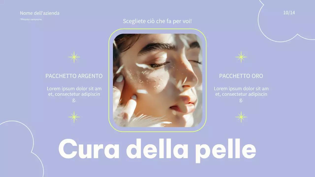 Promozione del marchio cosmetico colorato di tendenza rosa e blu