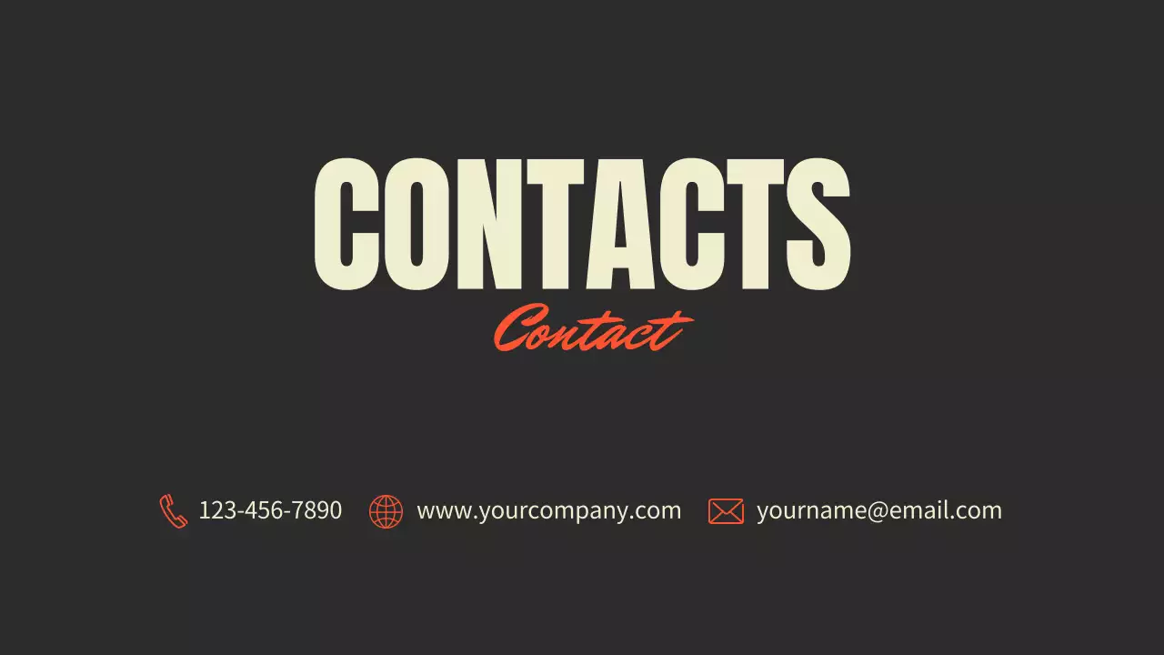 Présentation du portfolio d'un photographe de tendances en noir et rouge