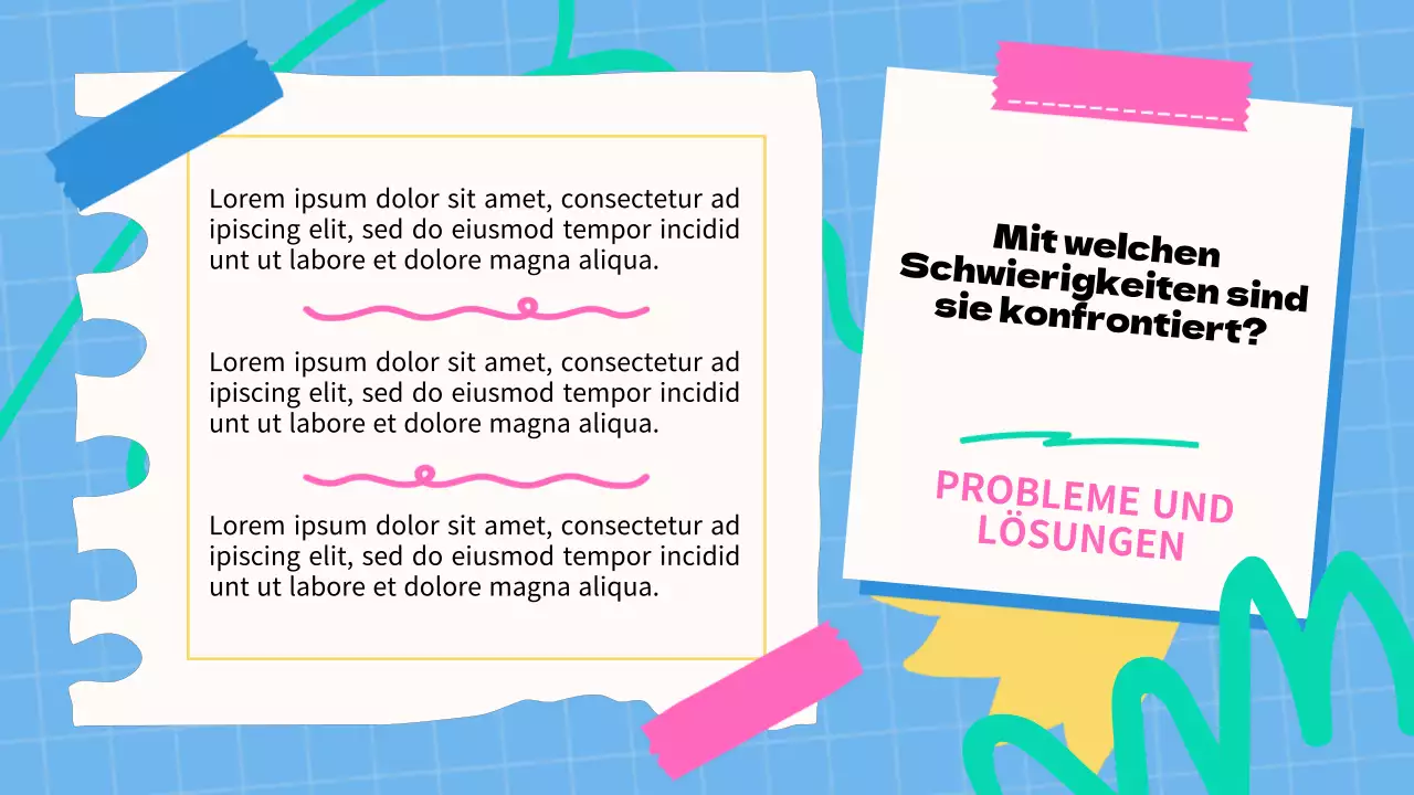 Blaues und rosafarbenes Basismaterial für Vorlesungen über Frauen in der Wissenschaft