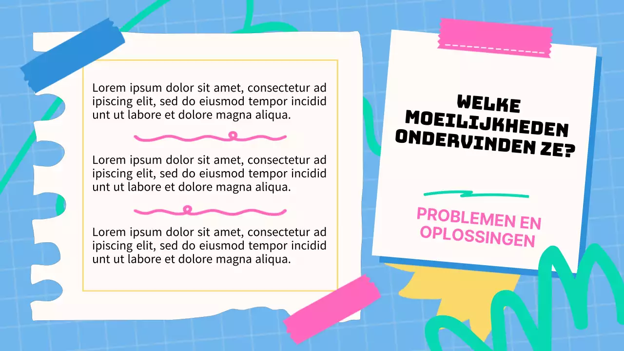 Blauw en roze basismateriaal voor lezingen over vrouwen in de wetenschap