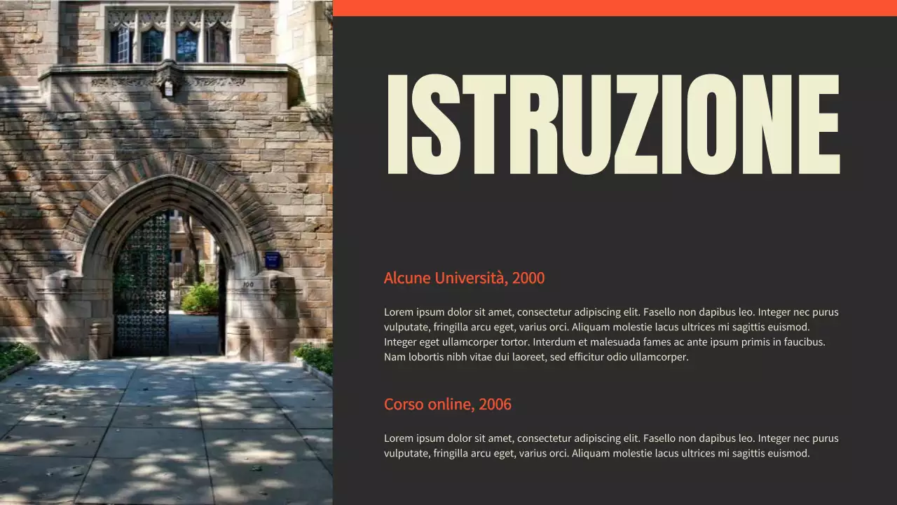 Presentazione del portafoglio del fotografo di tendenza in nero e rosso