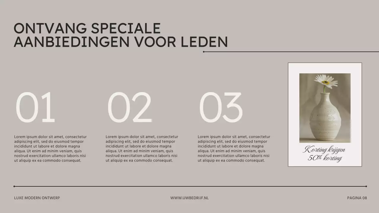 Beige Bruin Modern Interieur Ontwerp Studio Presentatie