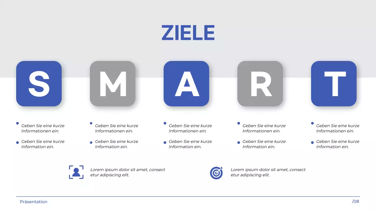 White indigo simple modern Marketing Agency Unternehmensvorstellung