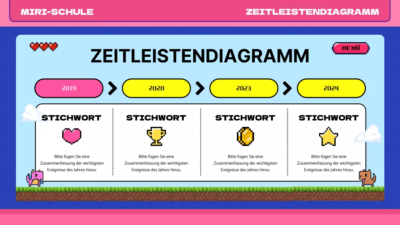 Rosa blau pop art retro pixel klasse material