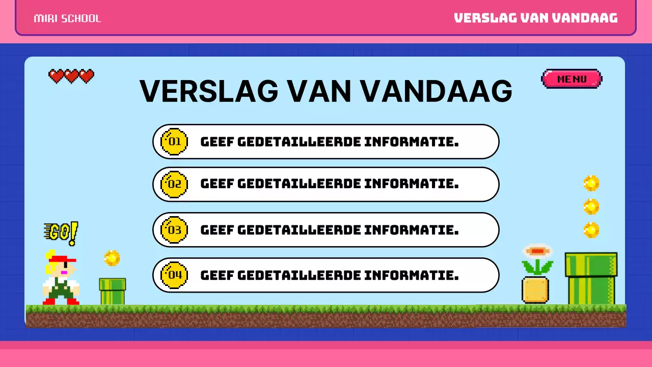 Roze blauw pop art retro pixel klasse materiaal