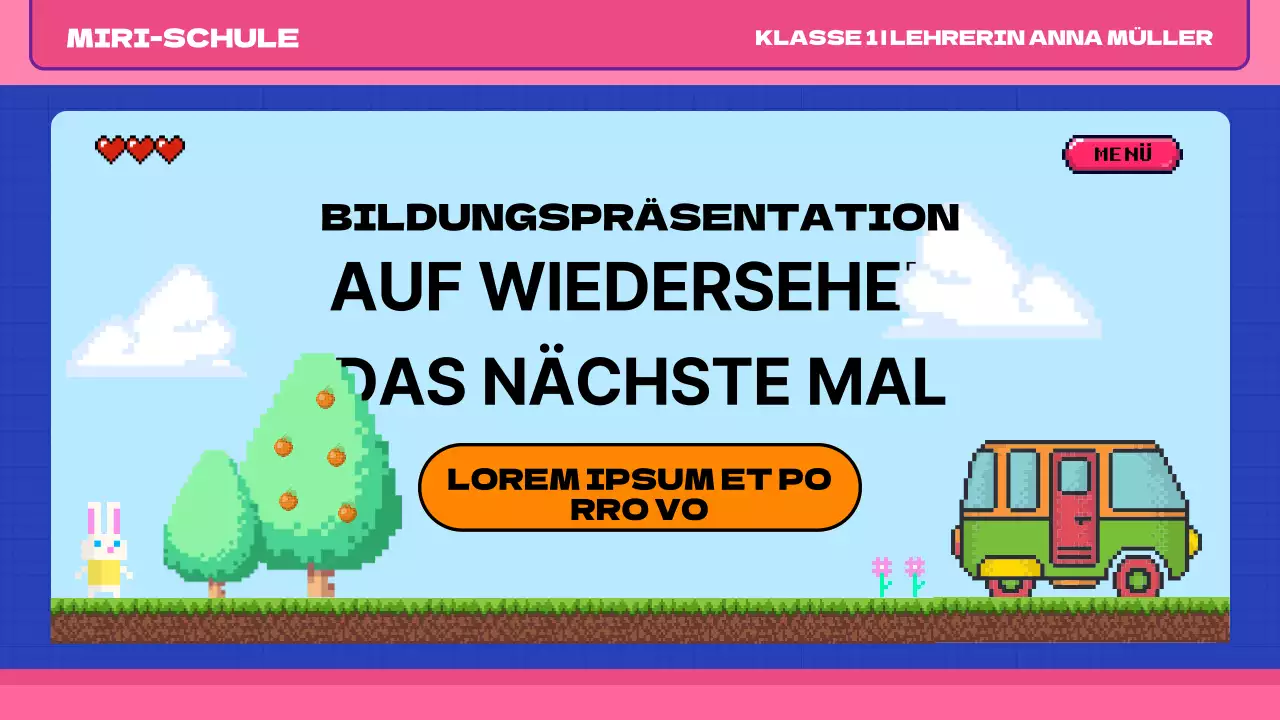 Rosa blau pop art retro pixel klasse material