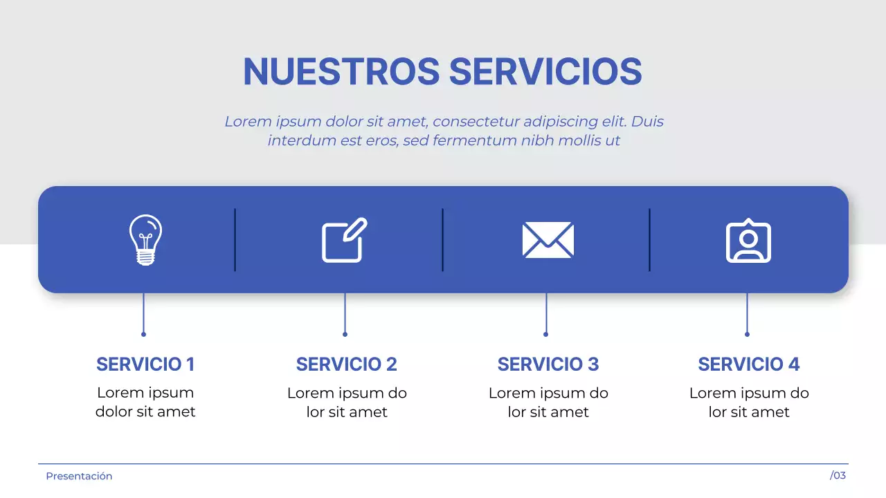 White indigo simple modern Marketing Agency company's introduction