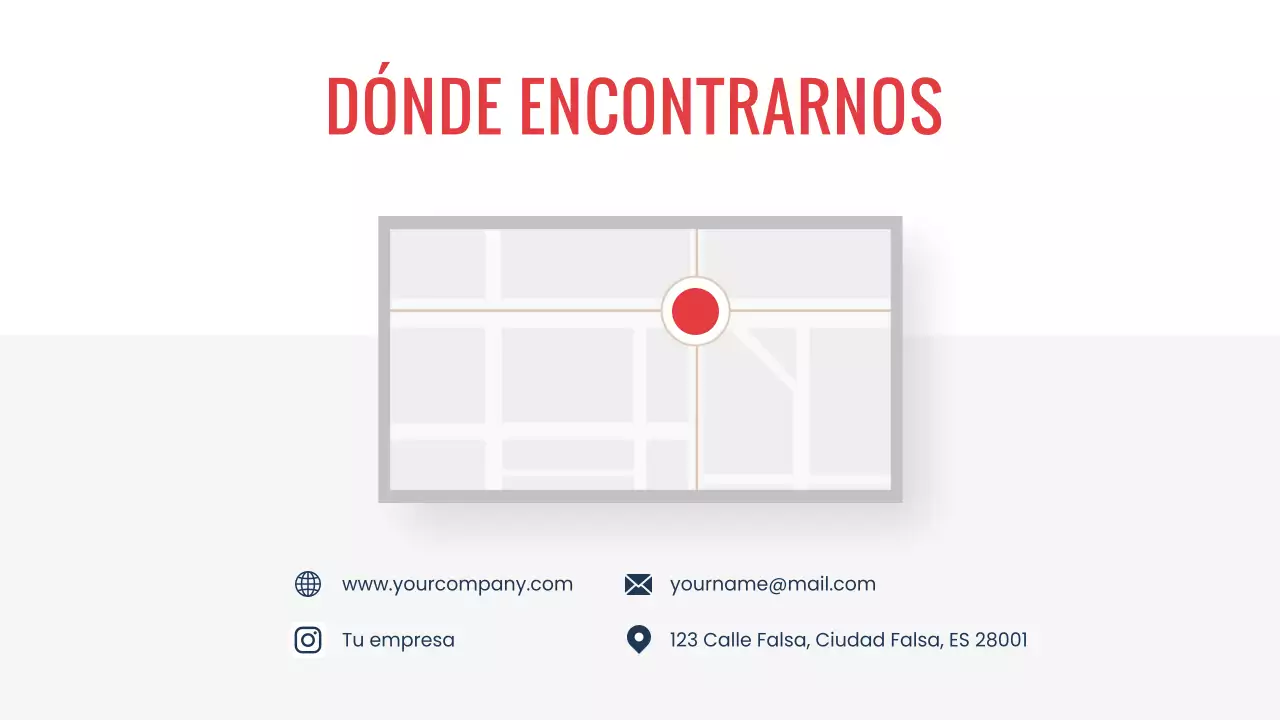 Rojo marino moderno minimalista Presentación de la empresa Bike Shop