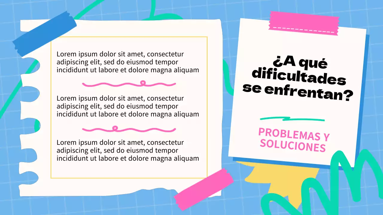 Material didáctico básico azul y rosa sobre las mujeres y la ciencia