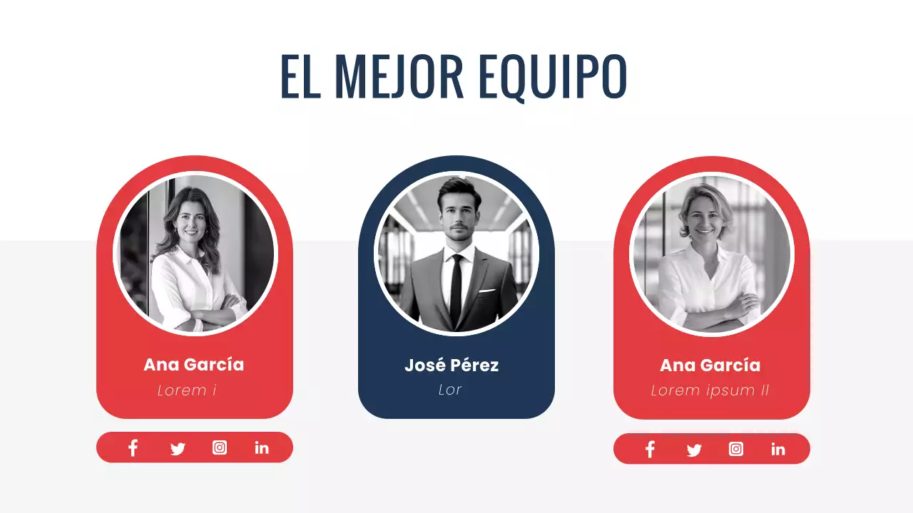 Rojo marino moderno minimalista Presentación de la empresa Bike Shop