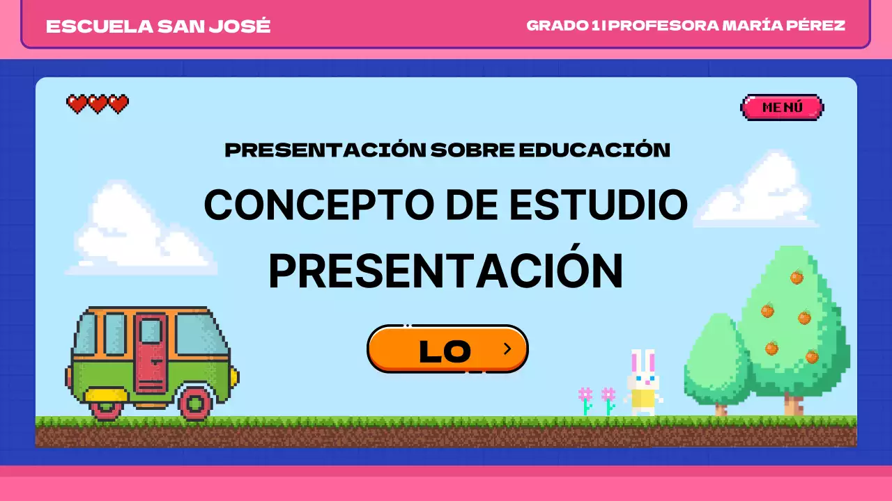 Material rosa azul pop art retro pixel class