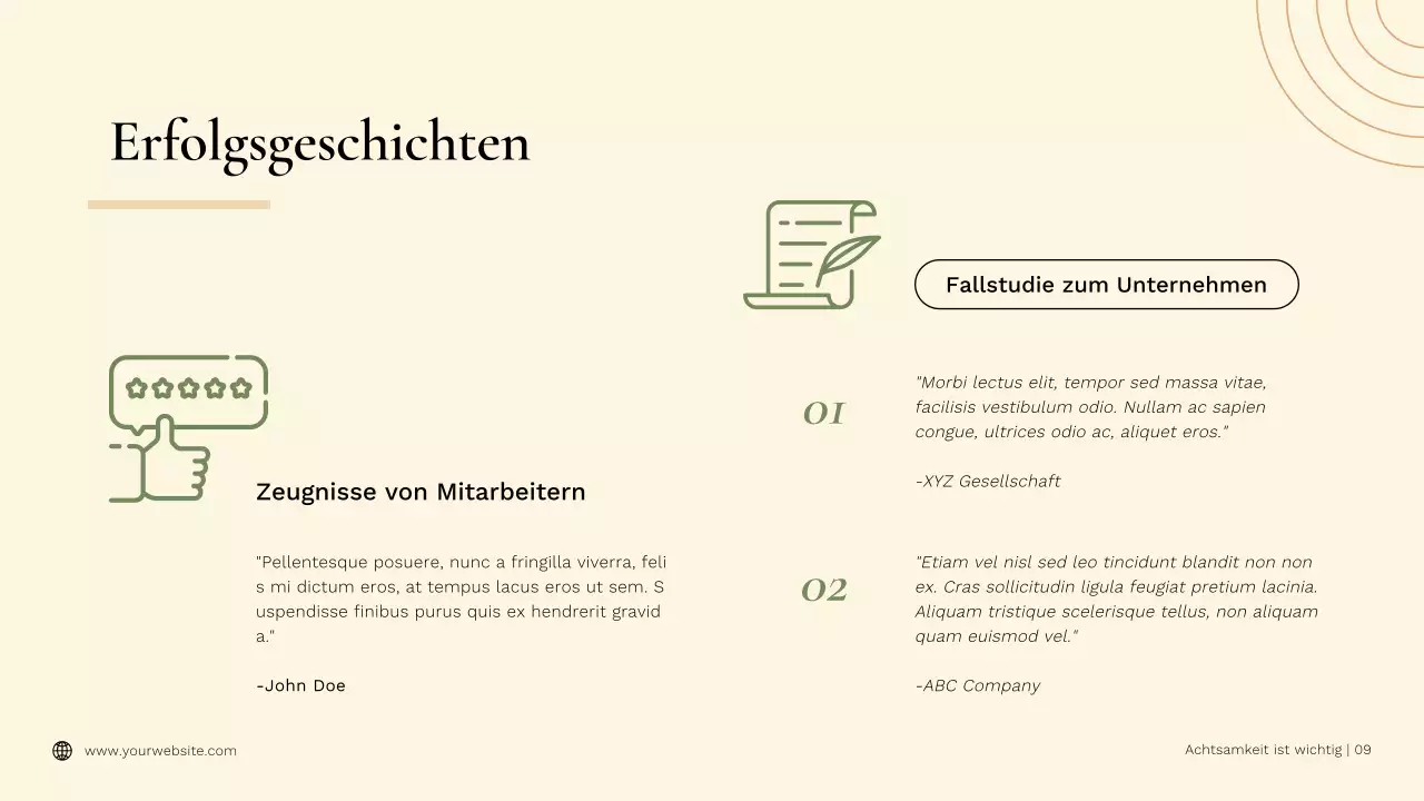 Green Minimal Benefits of Yoga für Achtsamkeit Werbung