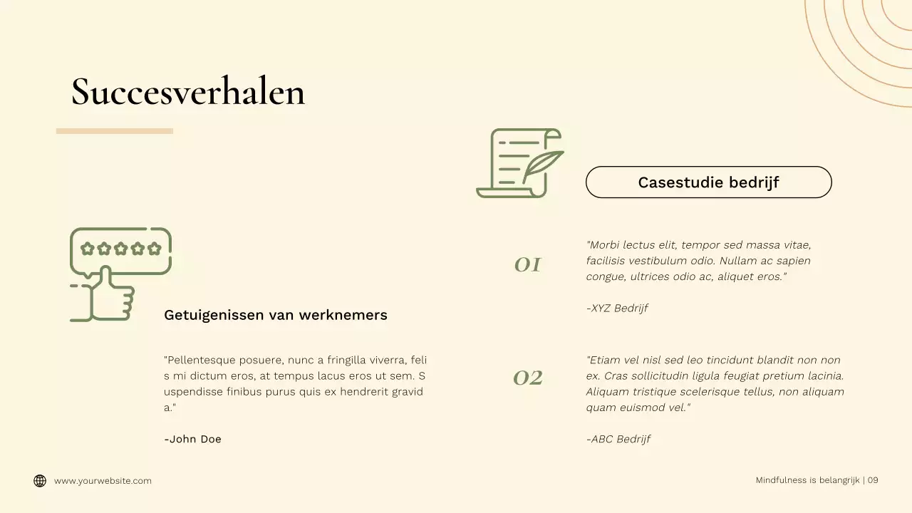 Groene Minimale Voordelen van Yoga voor Mindfulness Publiciteit