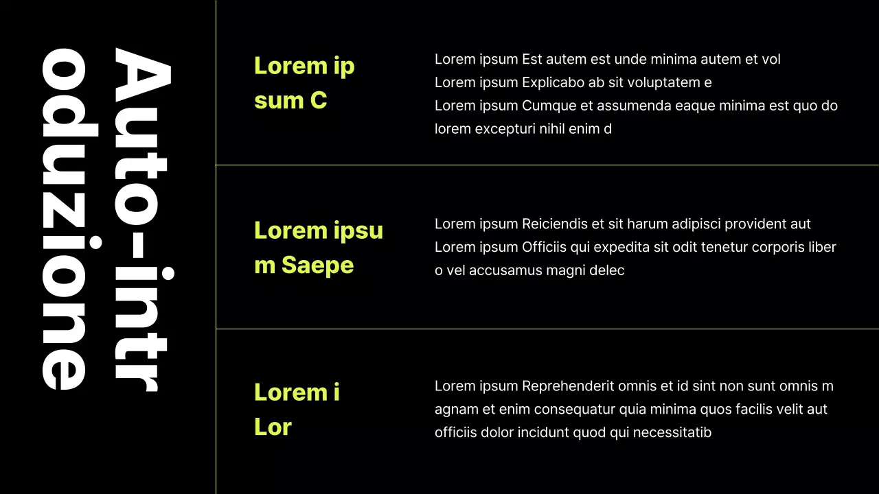 Portafoglio bio di tendenza in colori fluorescenti e nero