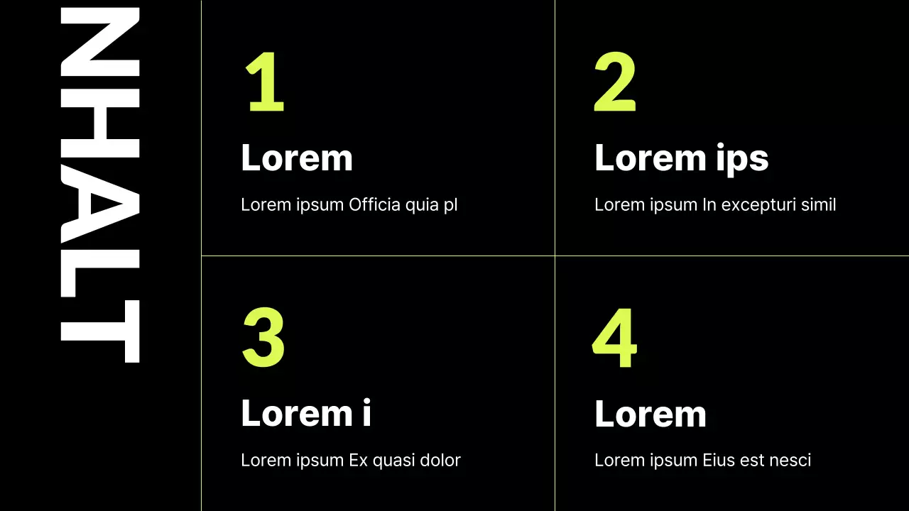 Trendige Bio-Mappe in fluoreszierenden Farben und Schwarz