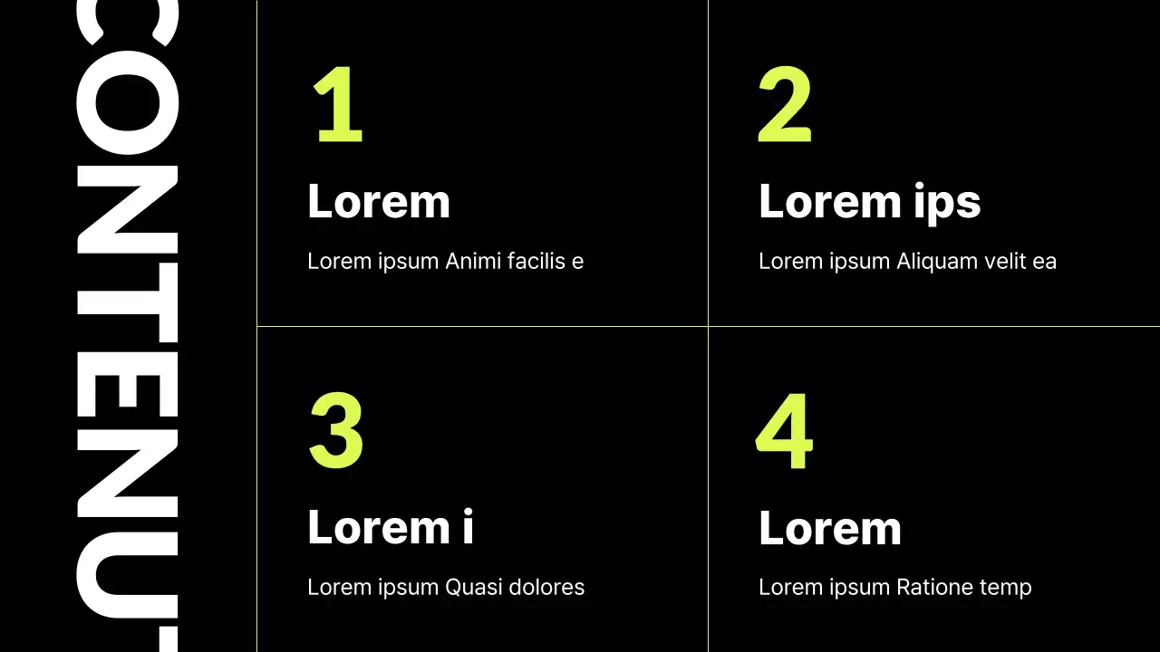 Portafoglio bio di tendenza in colori fluorescenti e nero