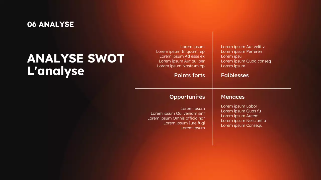 Applis de sport et de fitness modernes orange et noires Product Pitch