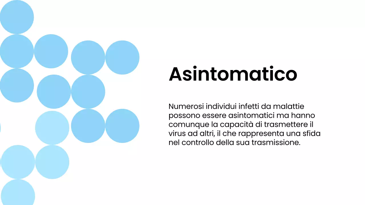 Blu Bianco Materiale didattico sulle pandemie moderne