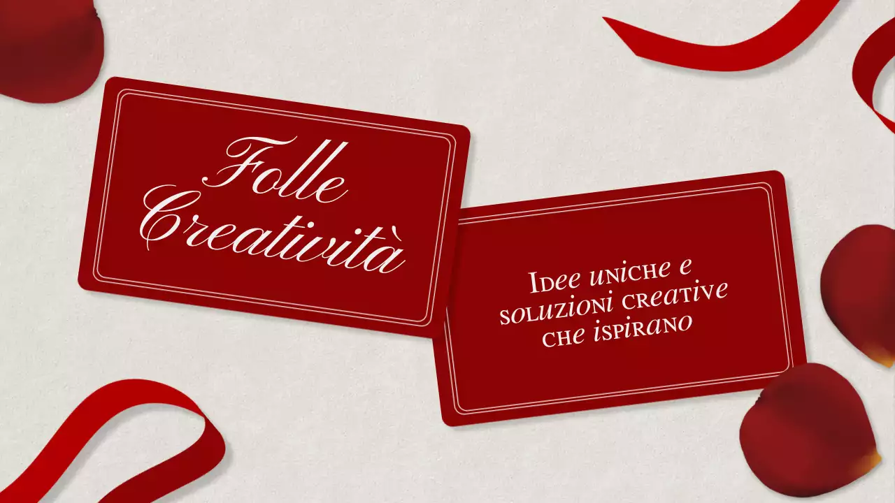 Rosso bianco elegante Proposta di auto-motivazione