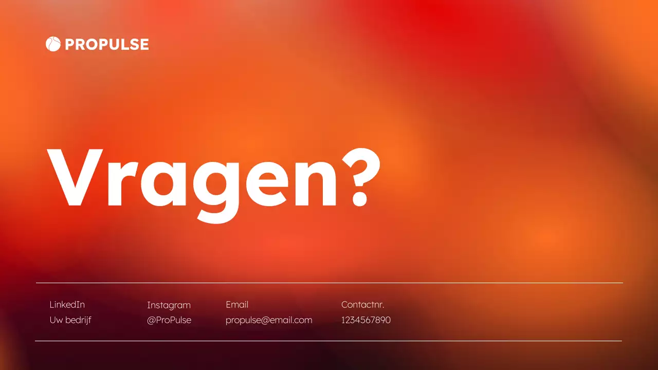 Oranje en Zwart Moderne Sport en Fitness App Product Pitch