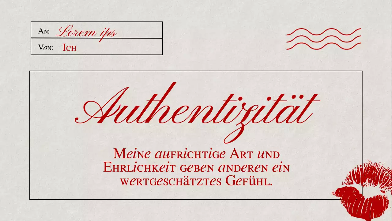 Rot Weiß Elegant Selbstmotivation Vorschlag