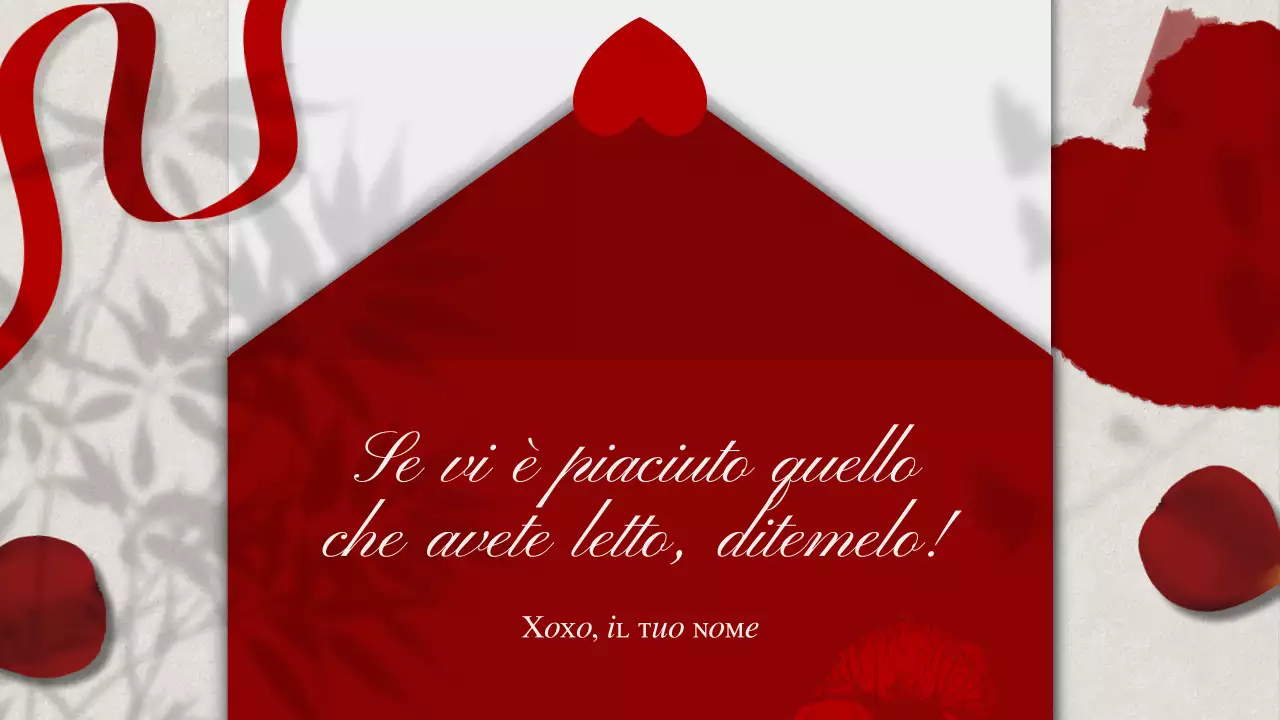 Rosso bianco elegante Proposta di auto-motivazione