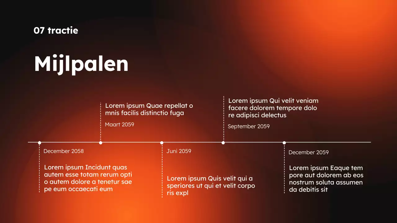 Oranje en Zwart Moderne Sport en Fitness App Product Pitch