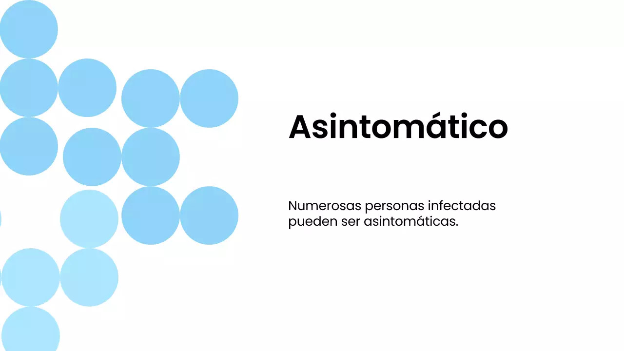 Azul Blanco Material para conferencias sobre pandemias modernas