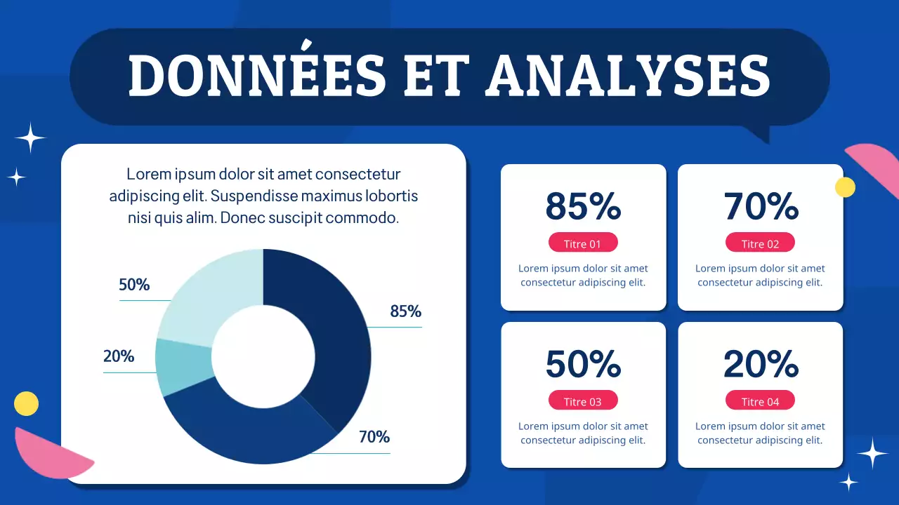 Projet de groupe bleu et rose en gras Matériel de classe