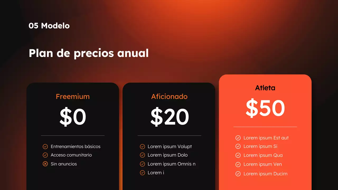 Orange and Black Modern Sports and Fitness App Product Pitch