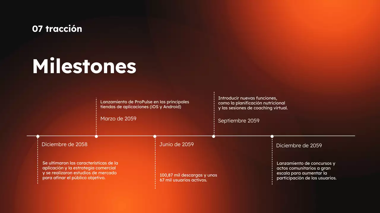 Orange and Black Modern Sports and Fitness App Product Pitch