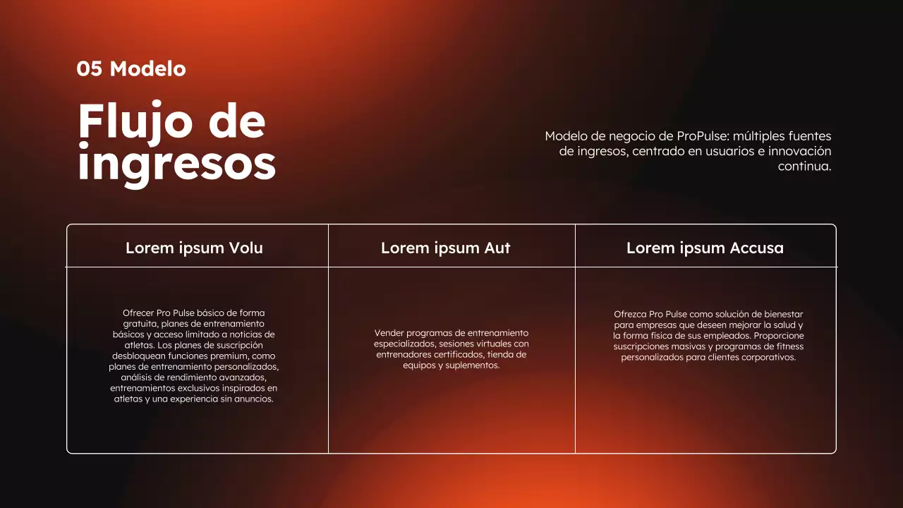 Orange and Black Modern Sports and Fitness App Product Pitch