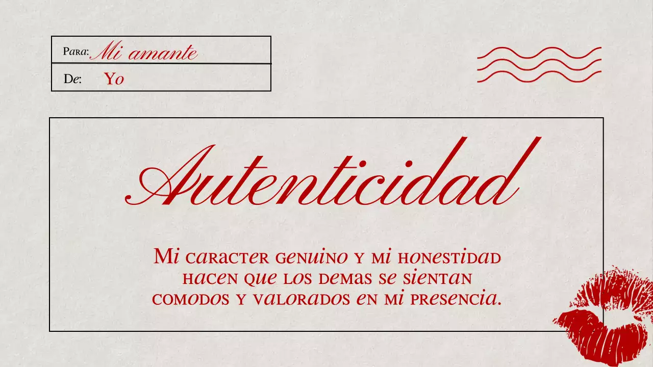 Rojo Blanco Elegante Auto Motivación Propuesta