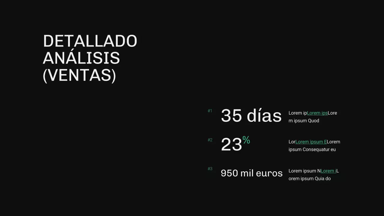 Informe OKR Verde y Azul Moderno