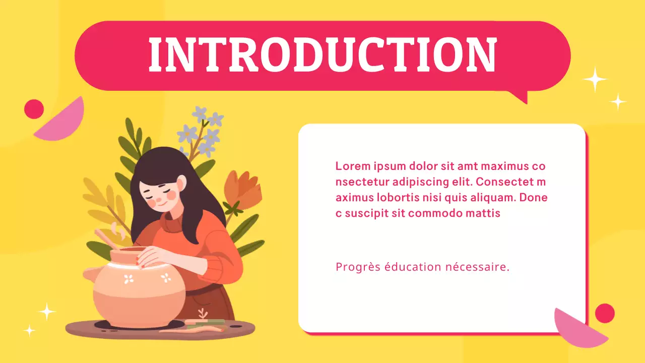 Projet de groupe bleu et rose en gras Matériel de classe