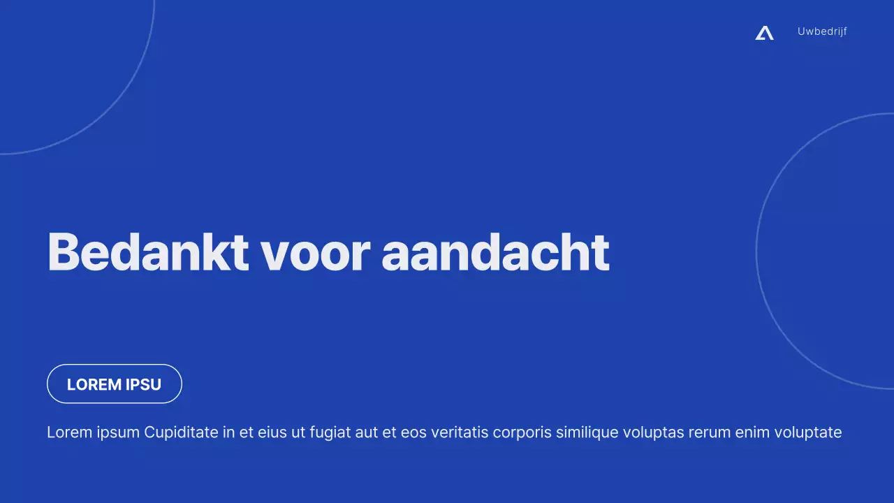 Grijs en Blauw Modern Minimaal Projectvoorstel