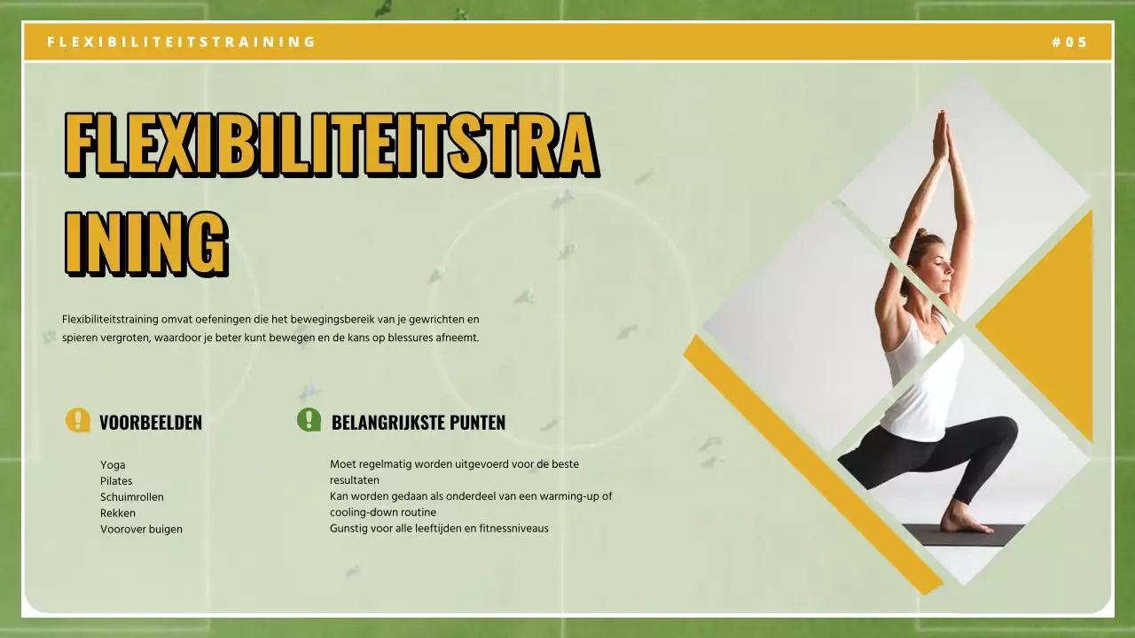 Geelgroen vintage oefenmateriaal voor lessen