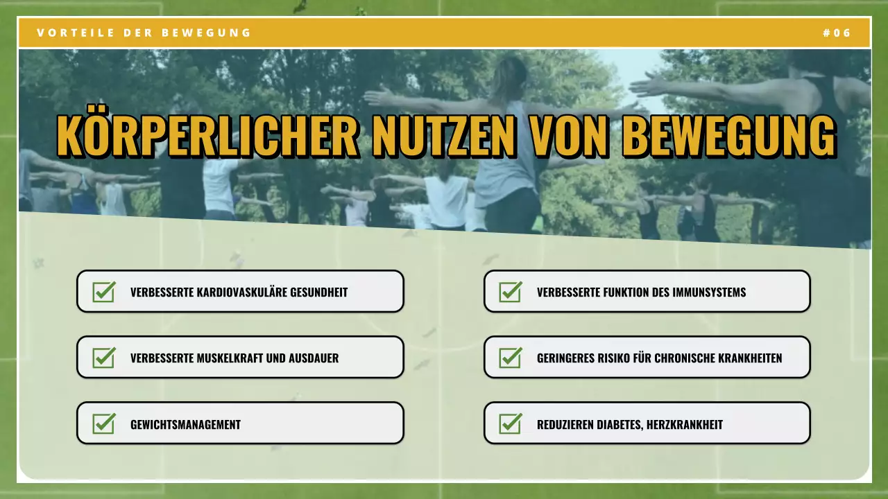 Gelbe grüne Vintage-Übung Wesentliche Klasse Materialien