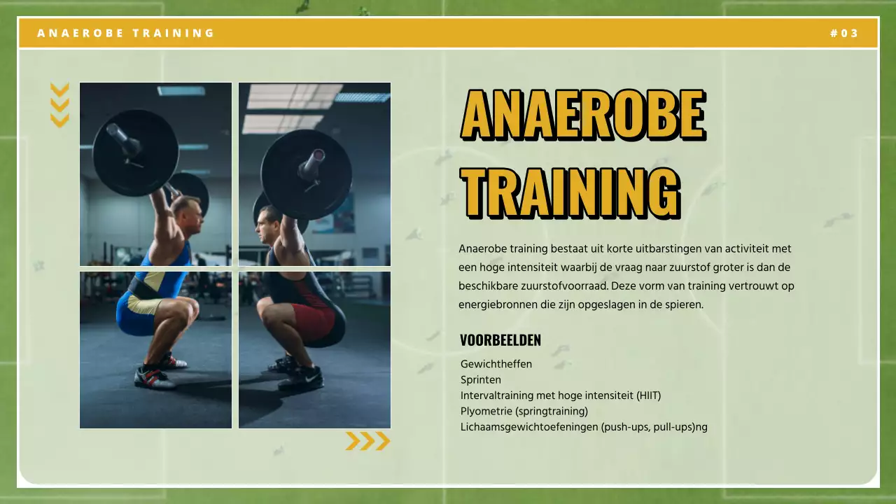 Geelgroen vintage oefenmateriaal voor lessen