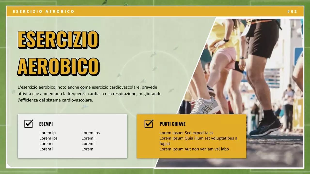 Materiale di classe giallo verde vintage per esercizi essenziali