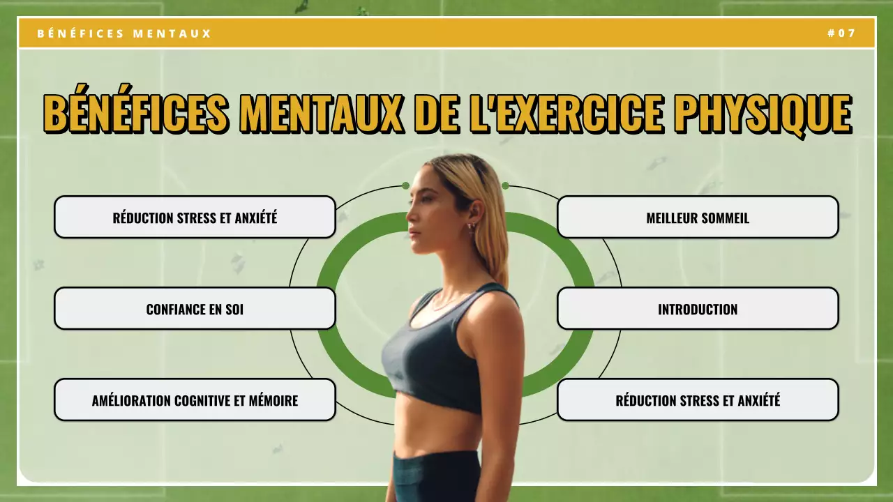 Matériel d'exercice vintage jaune vert