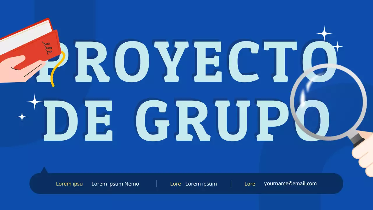 Azul y rosa negrita Proyecto de grupo Material de clase